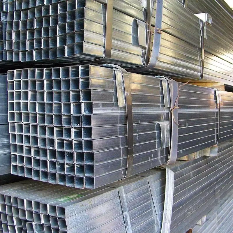 Q235B Galvanized Square Rectangular Steel Tube 10-1000mm Factory Direct