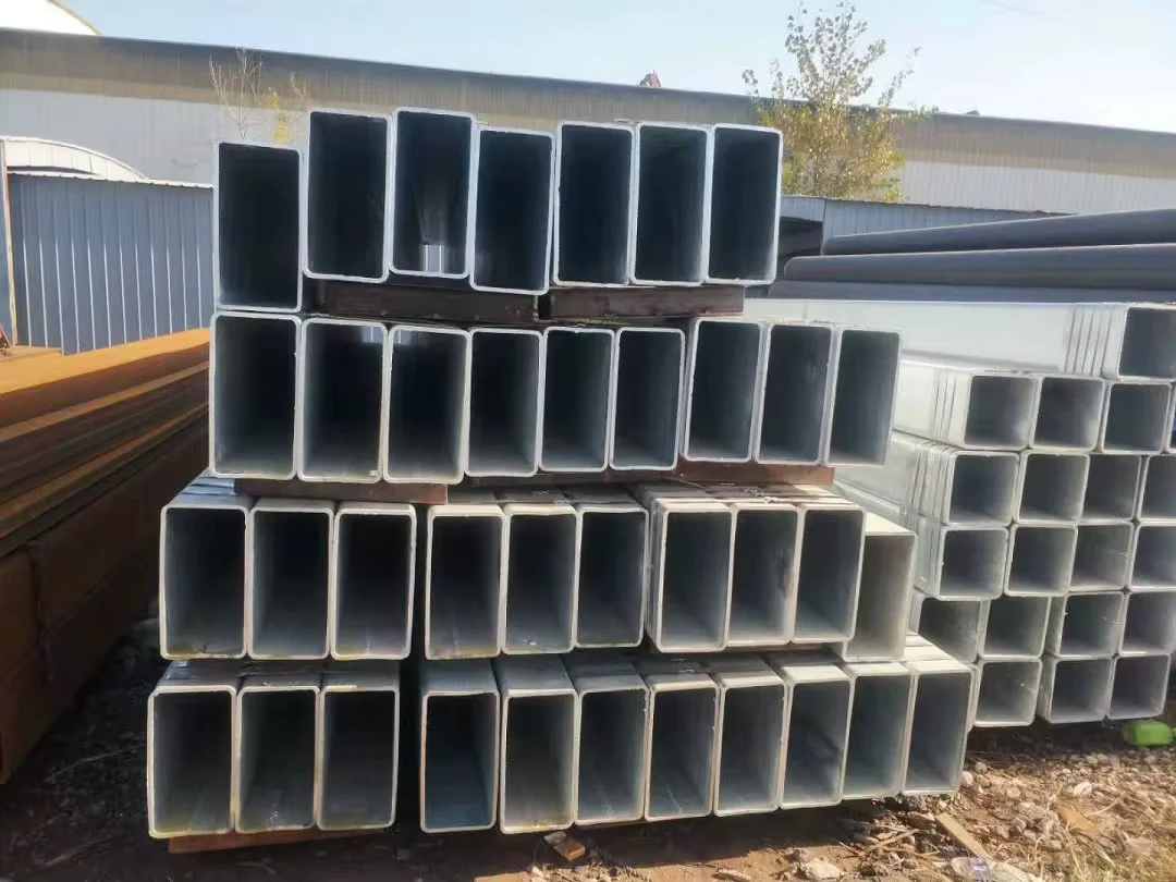 Q235B Galvanized Square Rectangular Steel Tube 10-1000mm Manufacturer