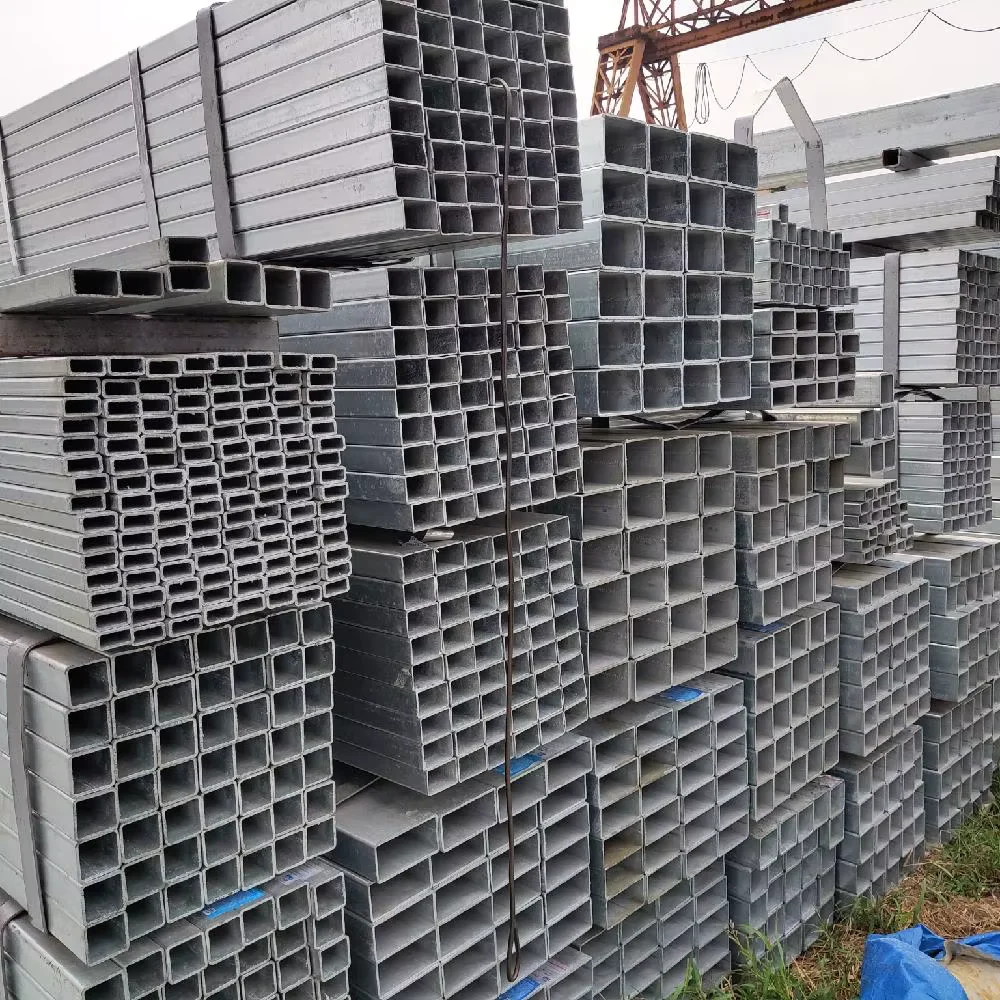 Q235B Galvanized Square Rectangular Steel Tube 10-1000mm Manufacturer