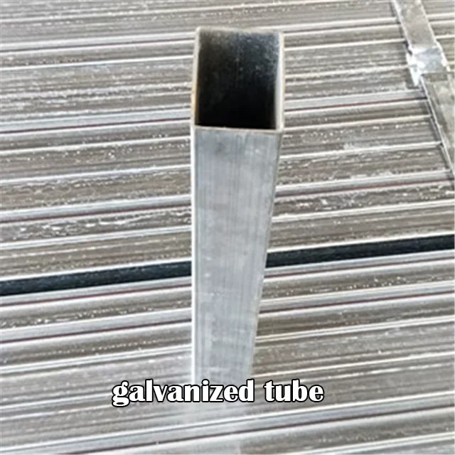 Q235B Galvanized Square Rectangular Steel Tube Supplier