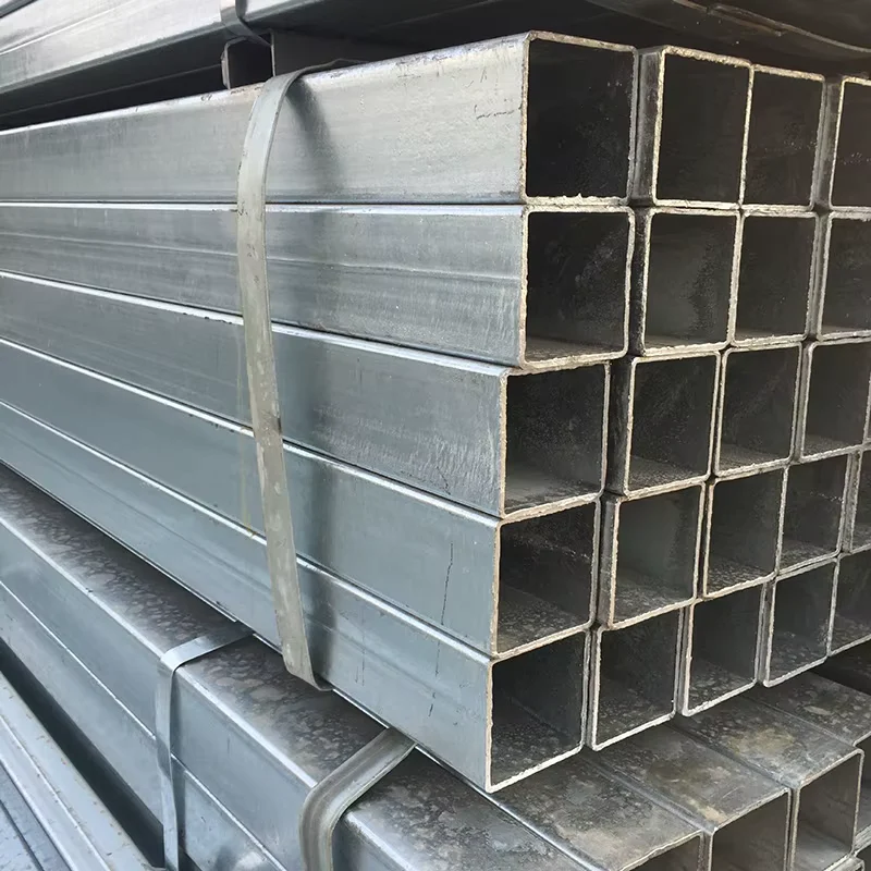 Q235B Hot Dip Galvanized Square Steel Tube 2-50mm Wall Manufacturer