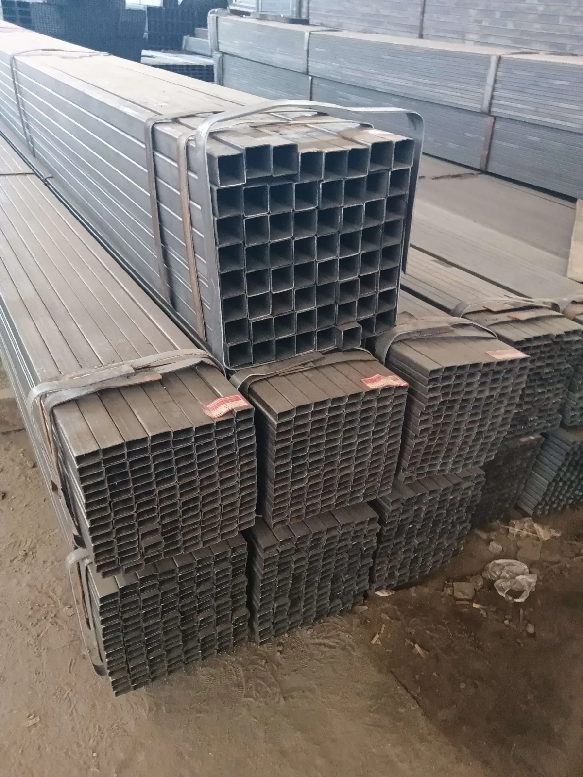 Q235B Q345B ASTM Carbon Steel Square Rectangular Tube Supplier