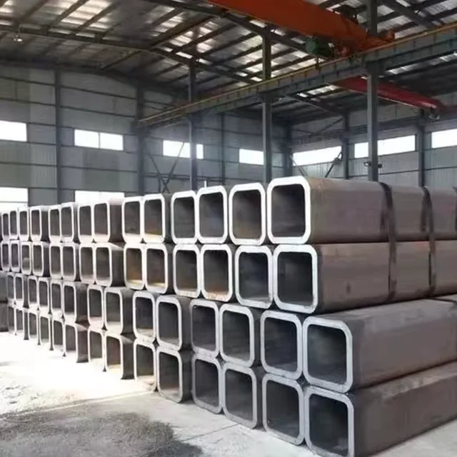 Q235B Q345B ERW Welded Square Steel Tube 10-600mm Factory Direct Supplier