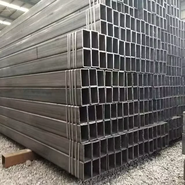 Q235B Q345B ERW Welded Square Steel Tube 10-600mm Factory Direct Supplier
