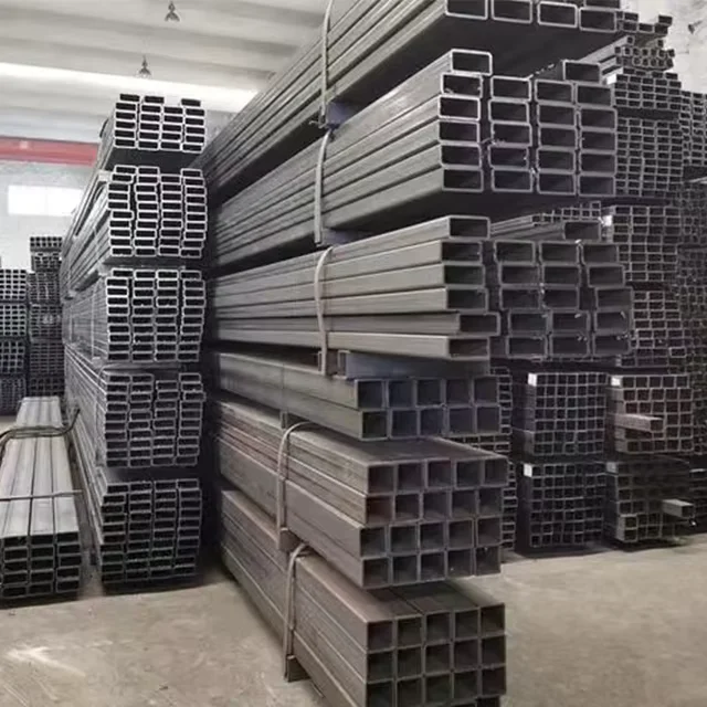 Q235B Q345B ERW Welded Square Steel Tube 10-600mm Factory Direct Supplier