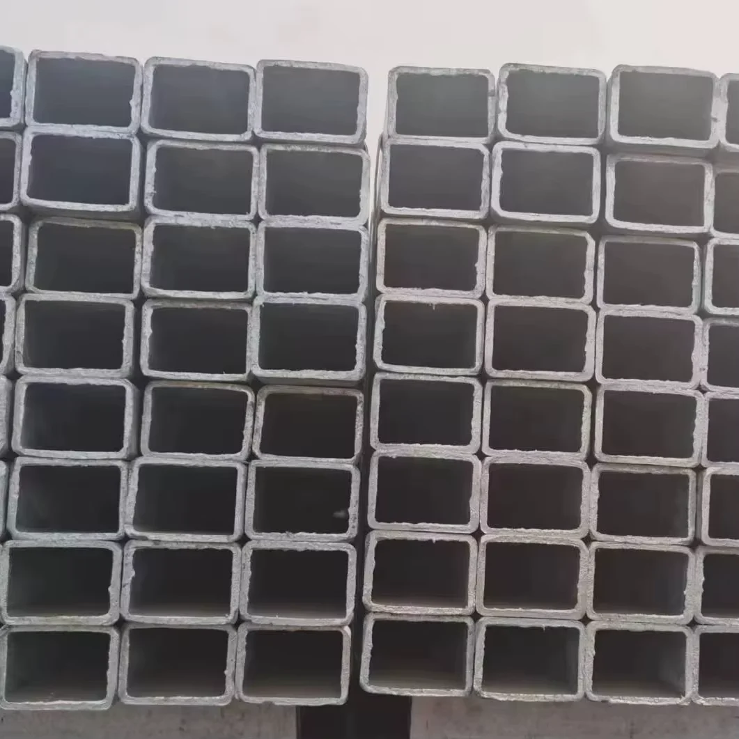 Q235B Q345B Galvanized Square Rectangular Steel Tube Manufacturer