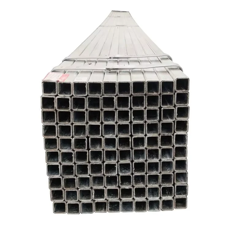 Q235B Q345B Galvanized Square Rectangular Steel Tube Manufacturer