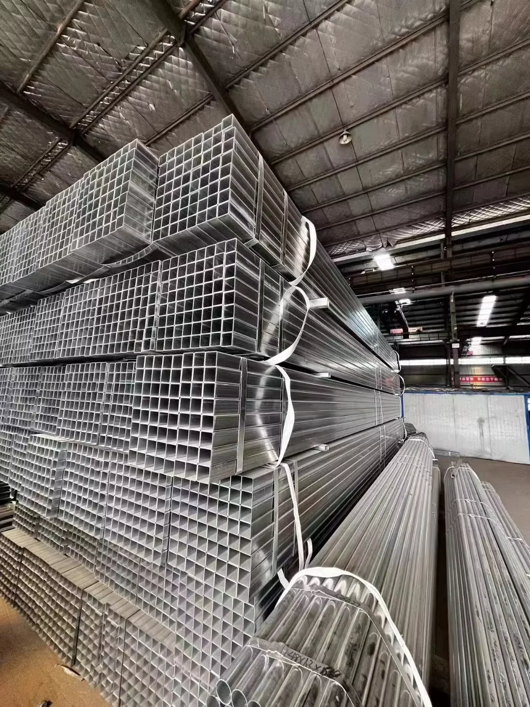 Q235B Q345B Galvanized Square Steel Tube ASTM A500 Factory Supplier