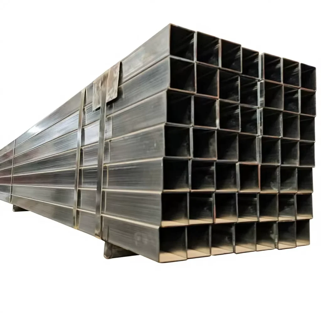 Q235B Q345B Hot Galvanized Square Steel Tube ERW Z235/Z450 Manufacturer