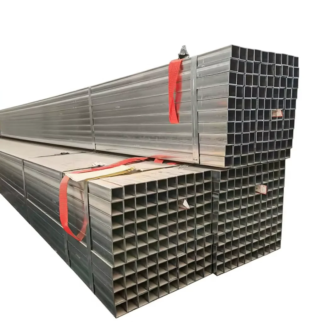 Q235B Q345B Hot Galvanized Square Steel Tube ERW Z235/Z450 Manufacturer
