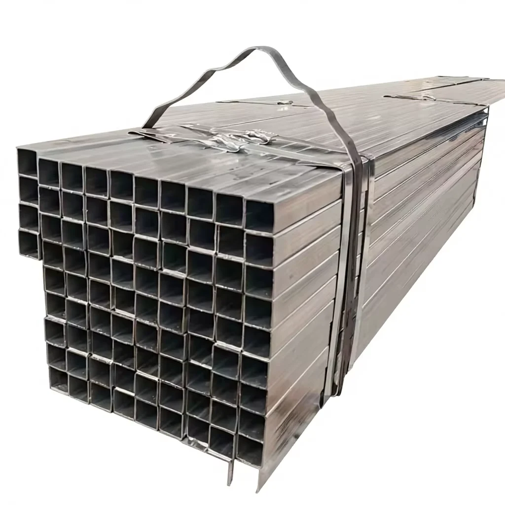 Q235B Q345B Hot Galvanized Square Steel Tube ERW Z235/Z450 Manufacturer