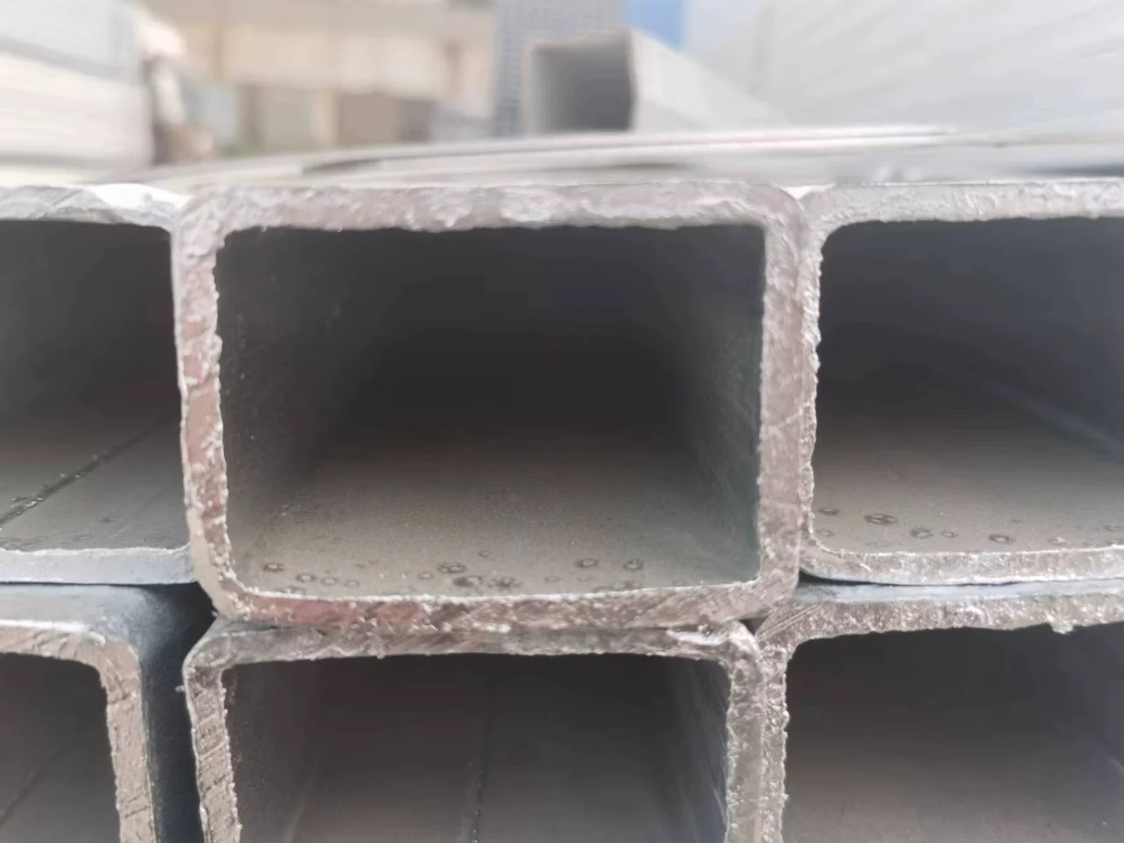 Q235B Q345B Square Rectangular Hollow Section Supplier Hot Rolled Galvanized ASTM