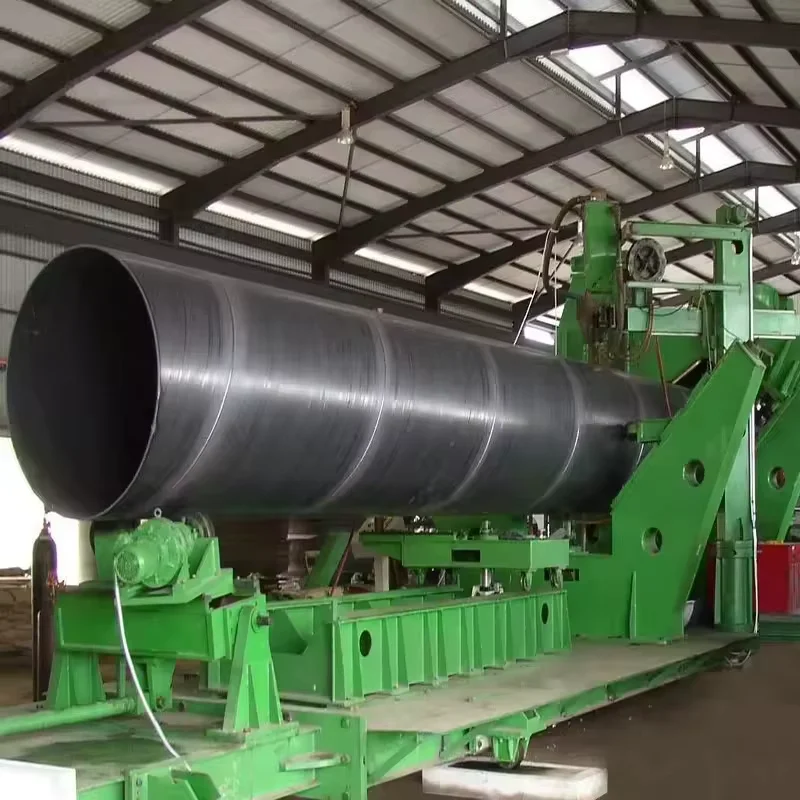Q235B Q345B SSAW Spiral Welded Steel Pipe OD 219-4064mm Manufacturer
