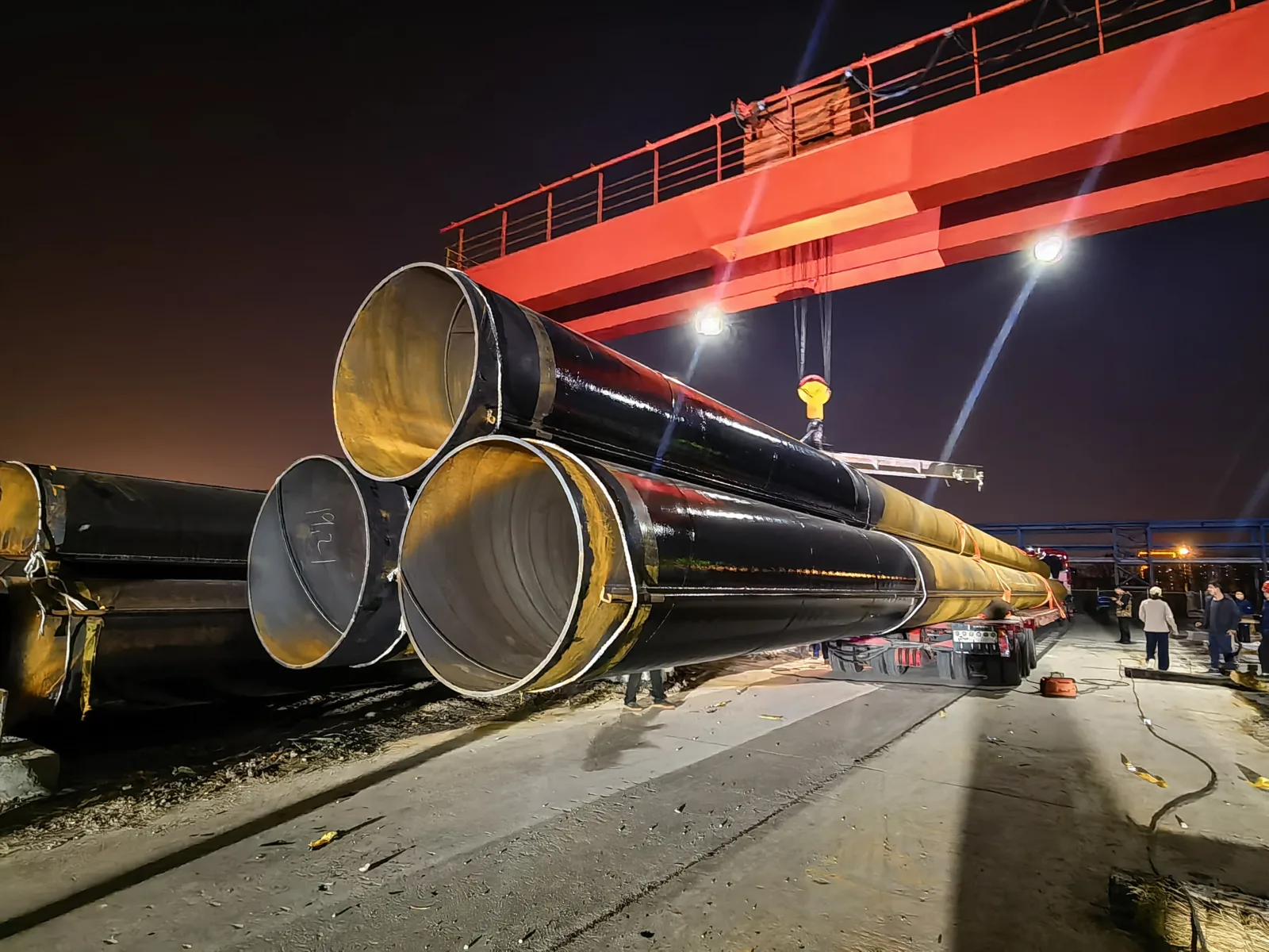 Q235B Q345B SSAW Steel Pipe Pile 20-1100mm OD Factory Direct Supplier