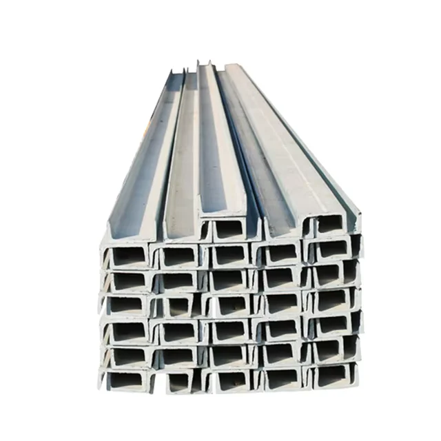 Q235B Q345B U C Channel Steel GB JIS Sizes Manufacturer