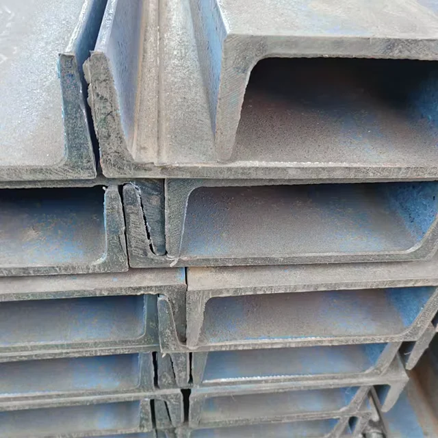 Q235B Q345B U C Channel Steel Hot Dip Galvanized GB DIN JIS Supplier