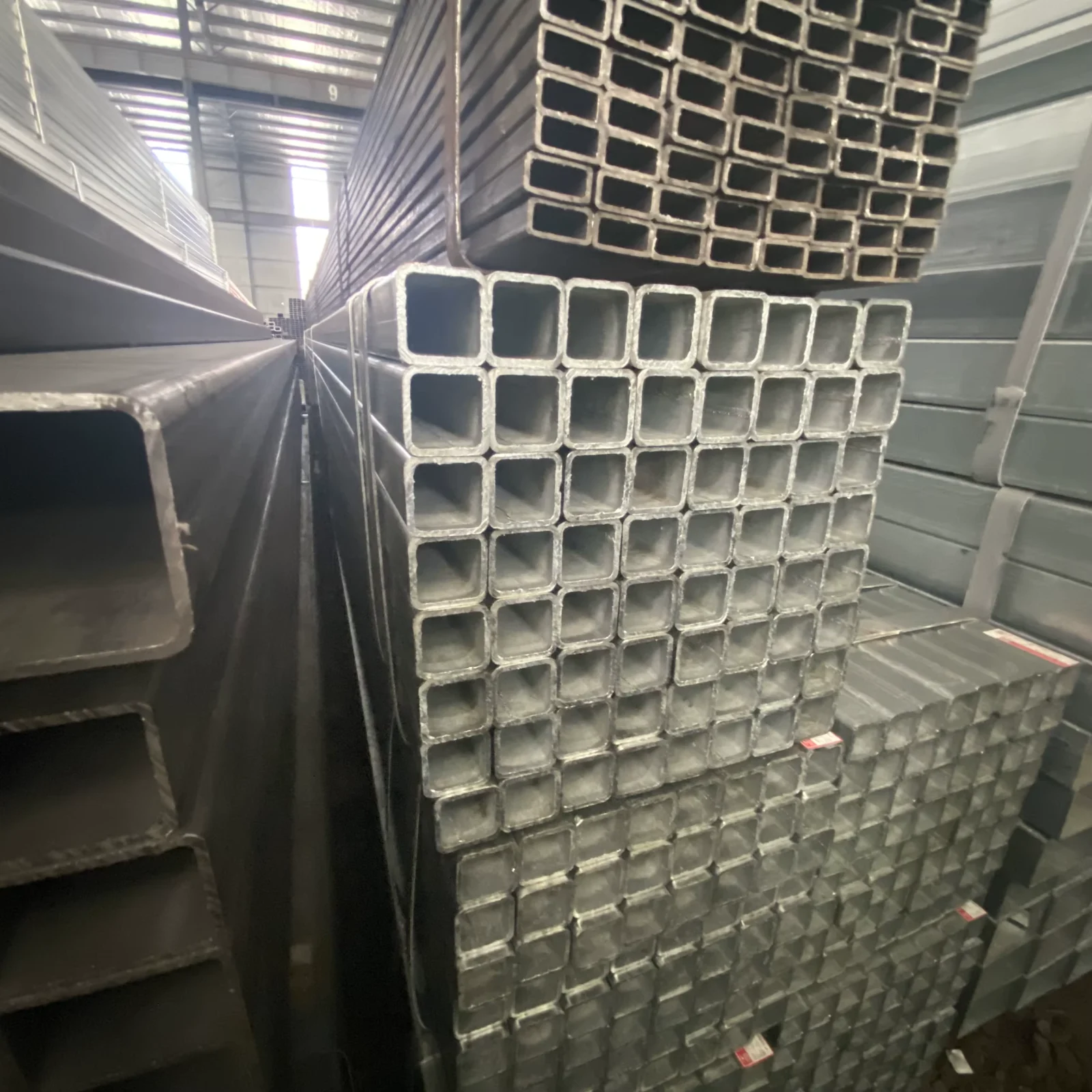 Q235B Q355 Square Rectangular Steel Tube Manufacturer EN10219 ASTM A500