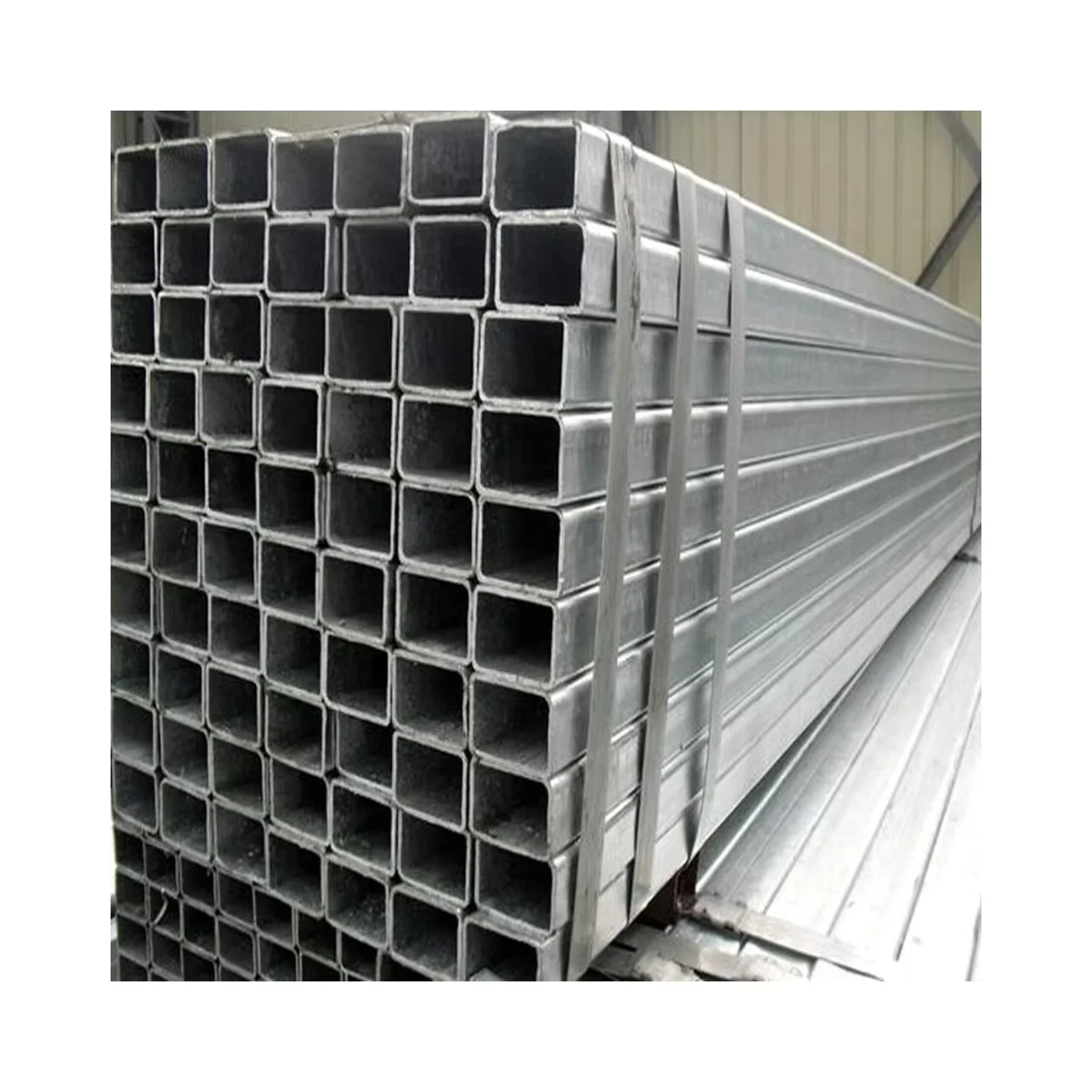 Q235B Q355 ZAM Coated Square Rectangular Steel Tube Supplier