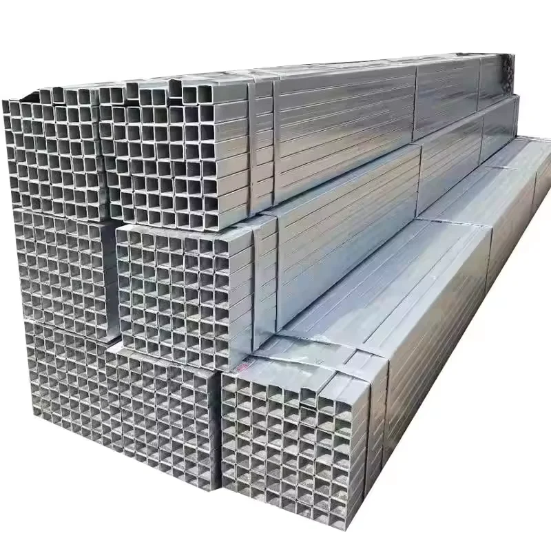 Q235B Q355 ZAM Coated Square Rectangular Steel Tube Supplier