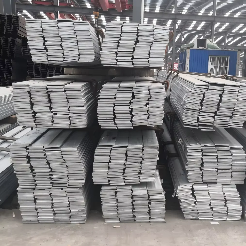Q235B Q355B Hot Dip Galvanized Flat Steel Factory Direct Supply Custom Cutting