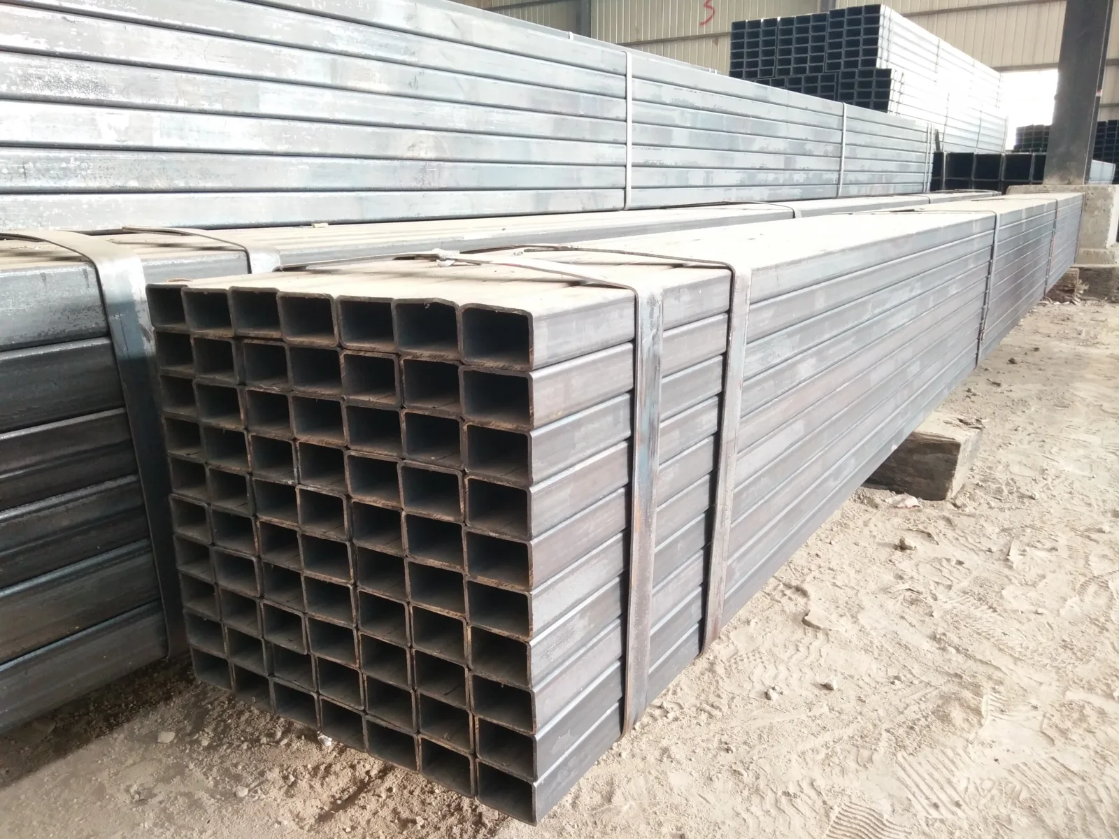 Q235B Q355B Seamless Square Rectangular Steel Tube Supplier