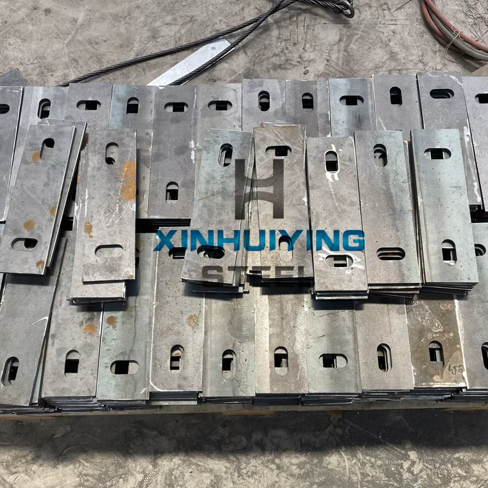 Q235B Q355B Steel Connection Plate CNC Laser Cut Custom Supplier