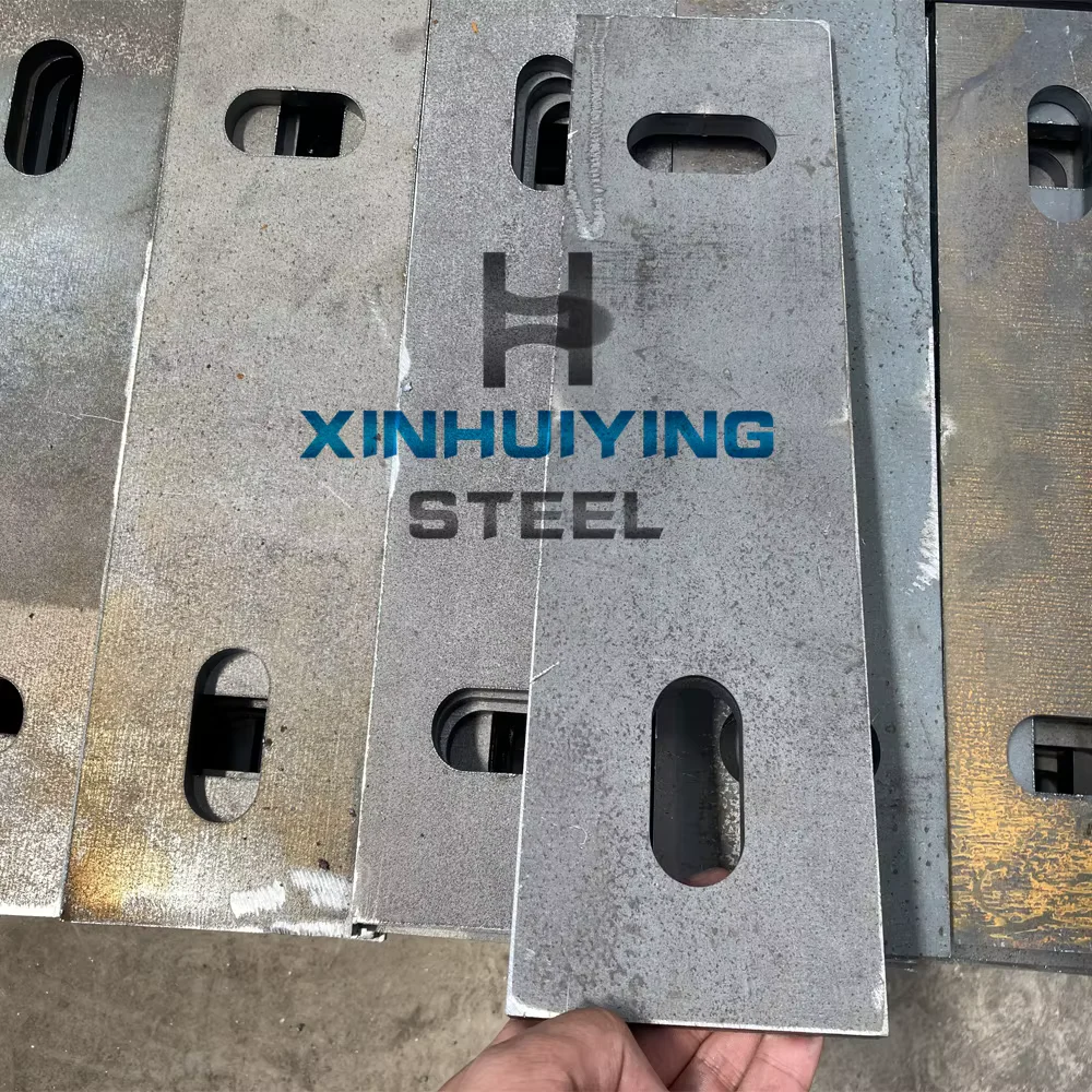Q235B Q355B Steel Connection Plate CNC Laser Cut Custom Supplier