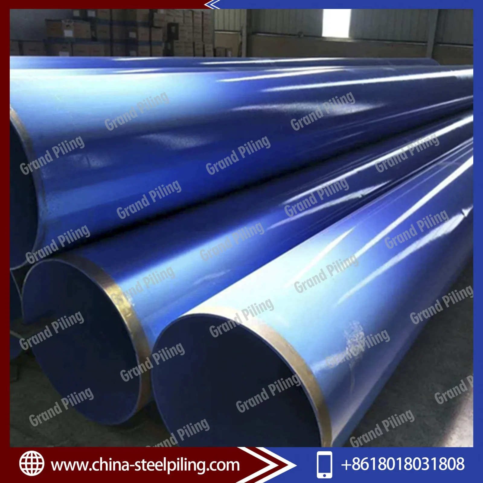 Q235B-Q420B JCOE Steel Pipe Pile OD 325-5500mm Manufacturer