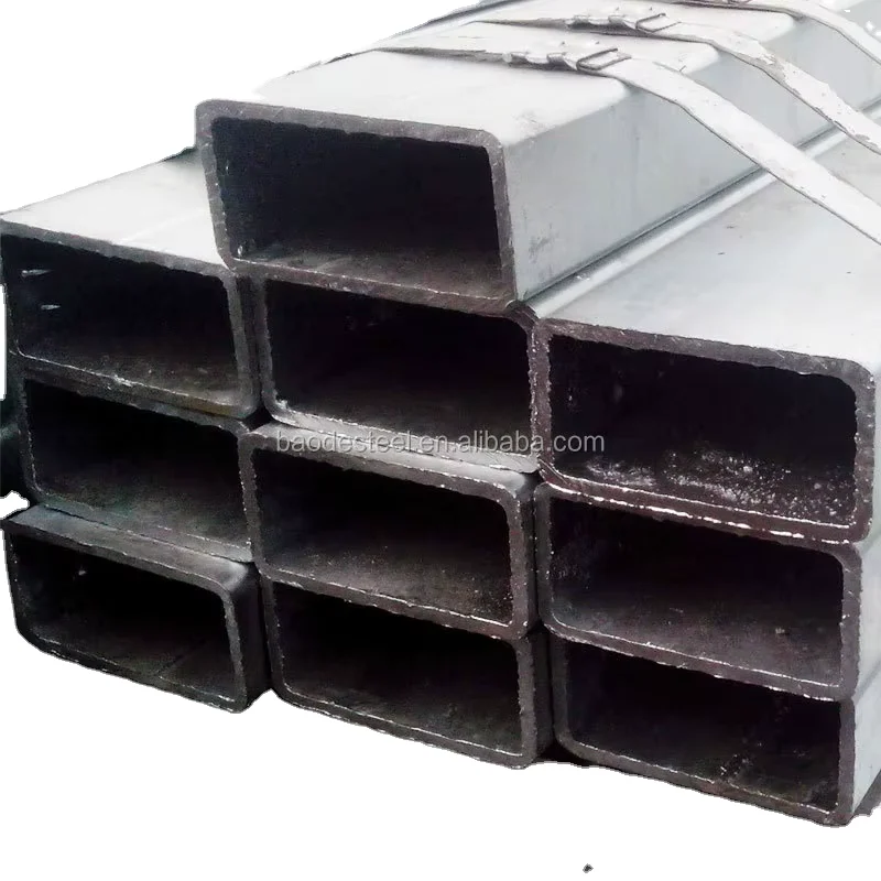 Q235B Rectangular Hollow Section RHS SHS 15-700mm Welded Steel Tube Supplier