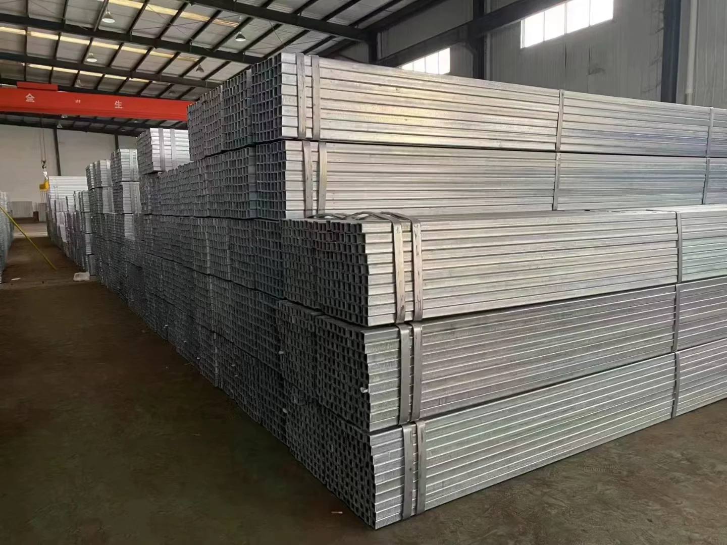 Q235B S275JR Galvanized Square Rectangular Hollow Section Manufacturer Factory Direct