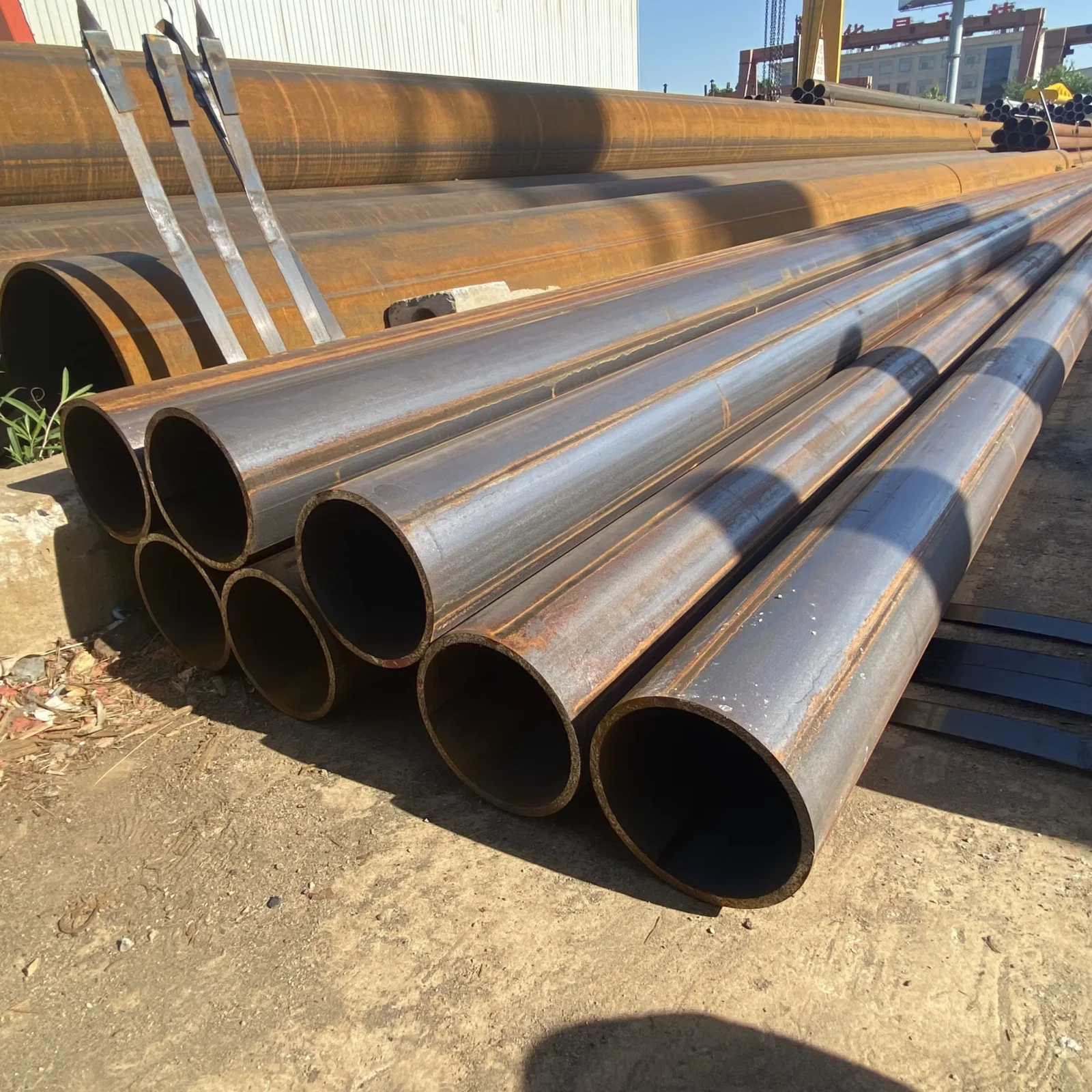 Q235B S275JR SSAW Steel Pipe API 5L OD 10-2500mm Manufacturer