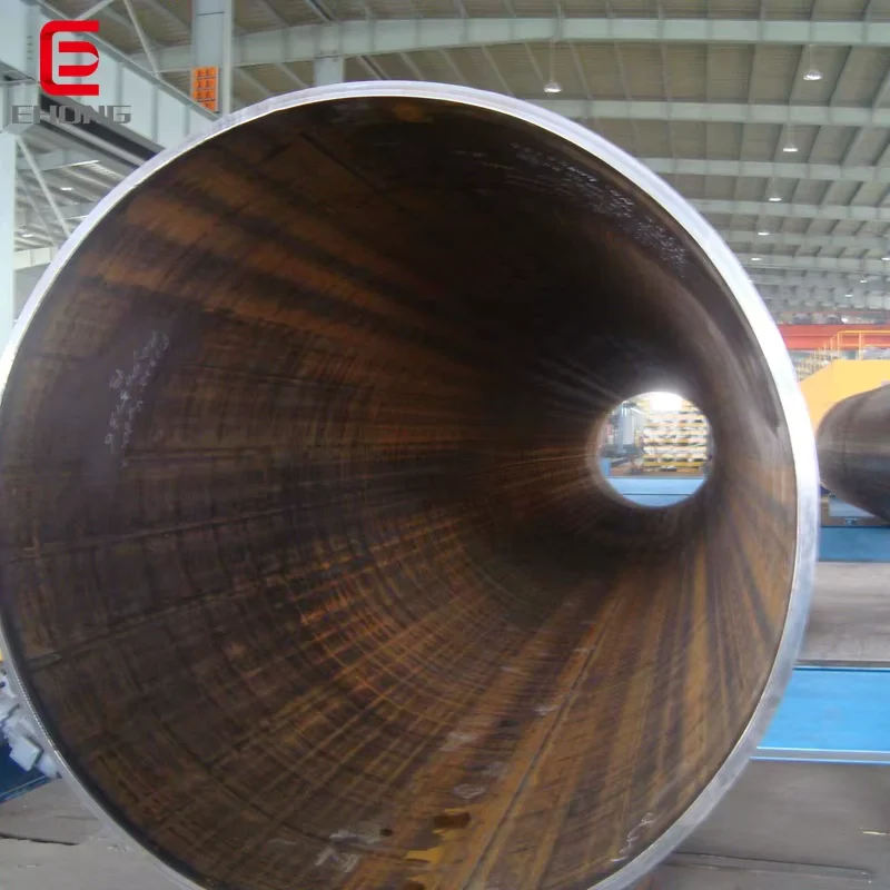 Q235B S355 LSAW Welded Steel Pipe OD 406-1524mm API 5L EN10210 Supplier