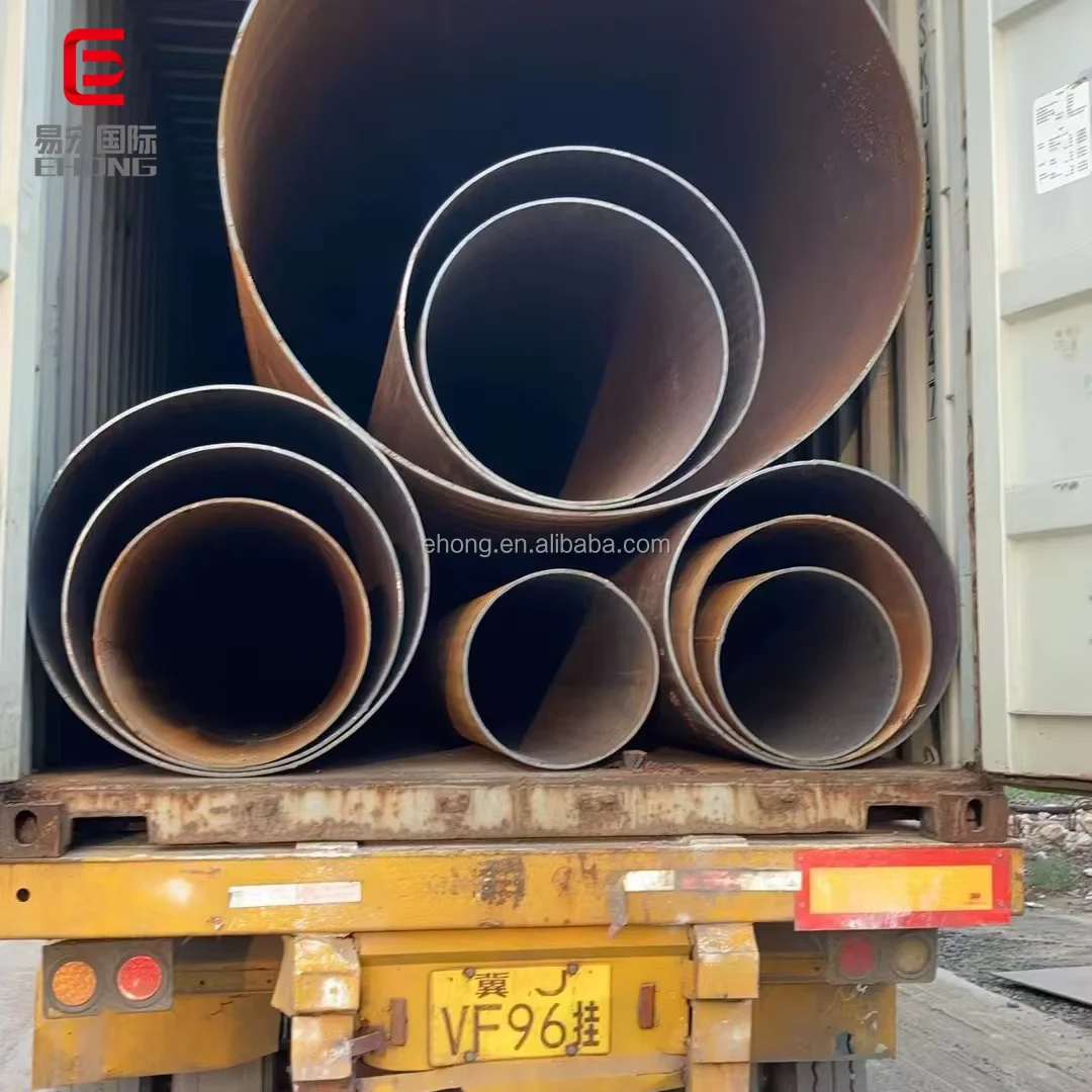 Q235B S355 LSAW Welded Steel Pipe OD 406-1524mm API 5L EN10210 Supplier