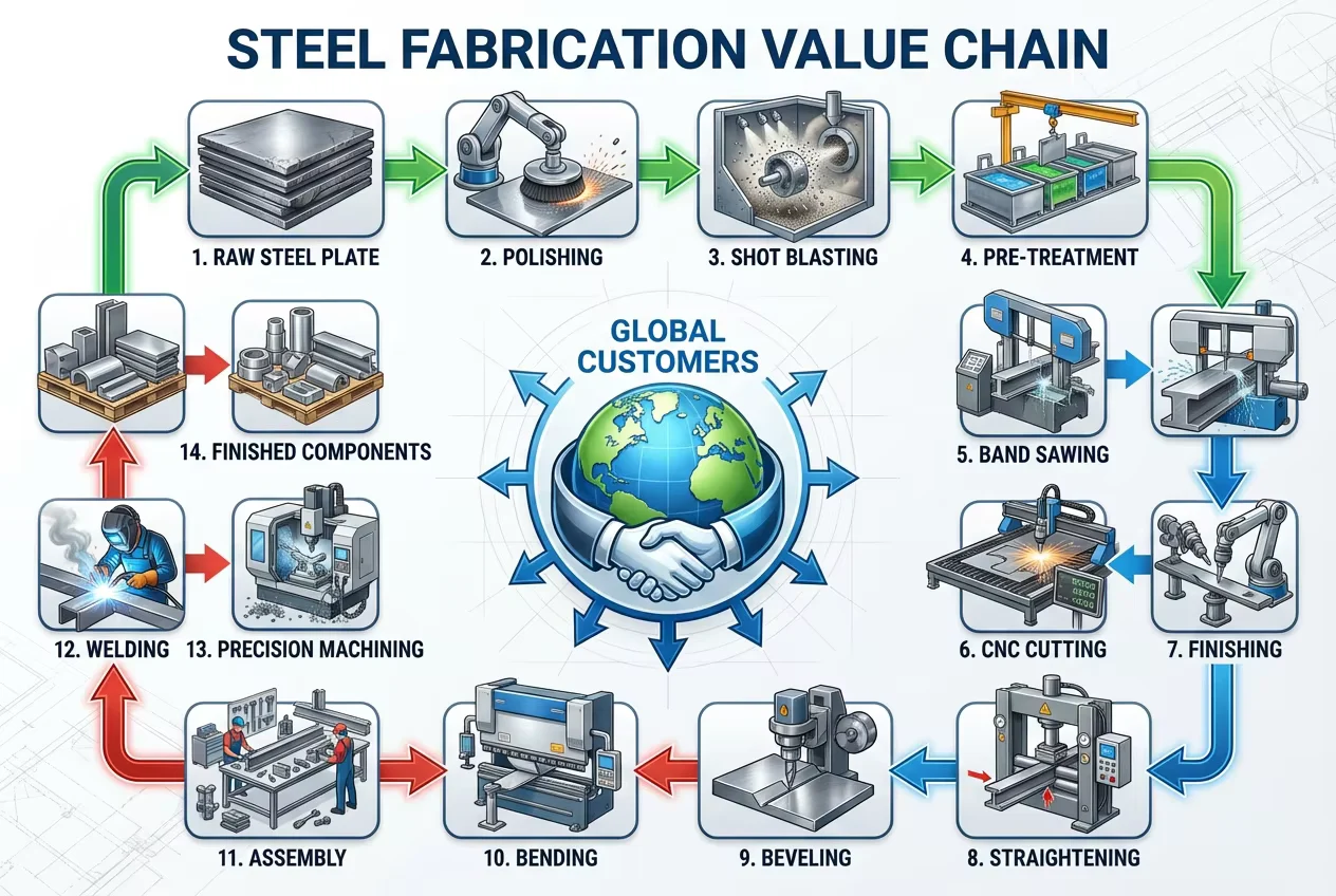 Q235B S355JR A36 Hot Rolled Steel Plate Cutting Services Supplier