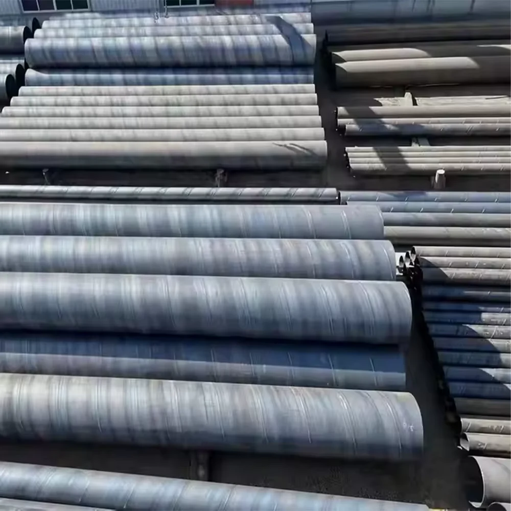 Q235B Spiral Welded Steel Pipe Hot-Dip Galvanized for Piling Supplier