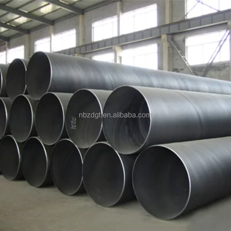 Q235B Spiral Welded Steel Pipe OD 159-3200mm API 5L Manufacturer