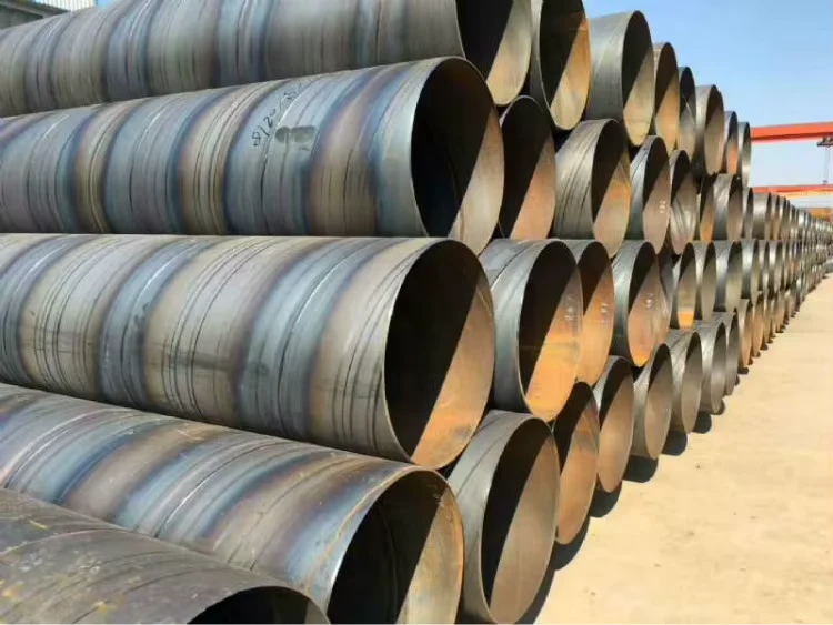 Q235B Spiral Welded Steel Pipe OD 159-3200mm API 5L Manufacturer