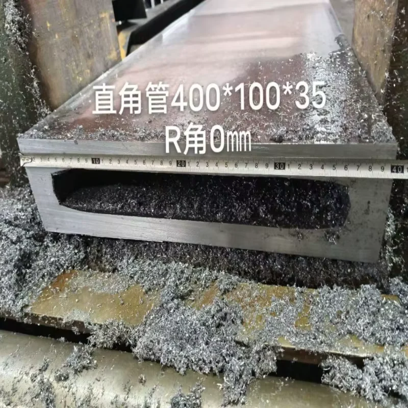 Q345B Q235B Sharp Corner Square Rectangular Steel Tube 150-625mm Manufacturer