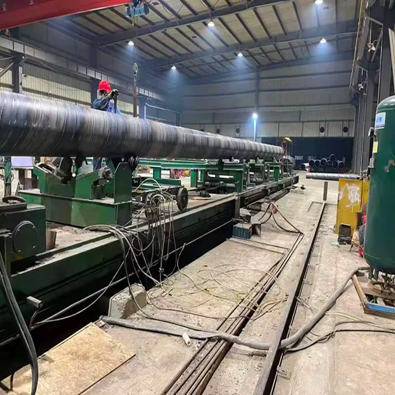Q345B Spiral Welded Steel Pipe OD 219-3000mm API 5L Manufacturer