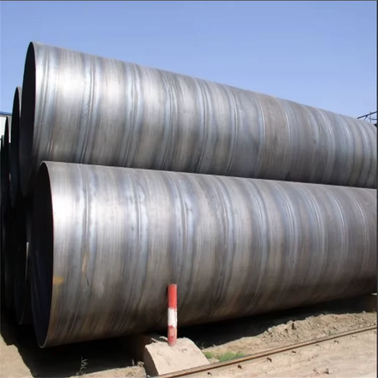 Q345R GR70 SSAW Spiral Welded Steel Pipe 21.3-1420mm Manufacturer