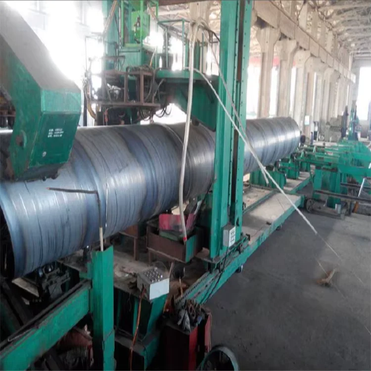 Q345R GR70 SSAW Spiral Welded Steel Pipe 21.3-1420mm Manufacturer