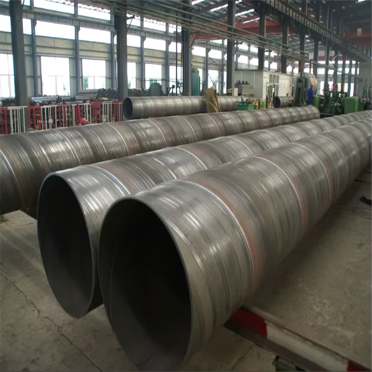 Q345R GR70 SSAW Spiral Welded Steel Pipe 21.3-1420mm Manufacturer