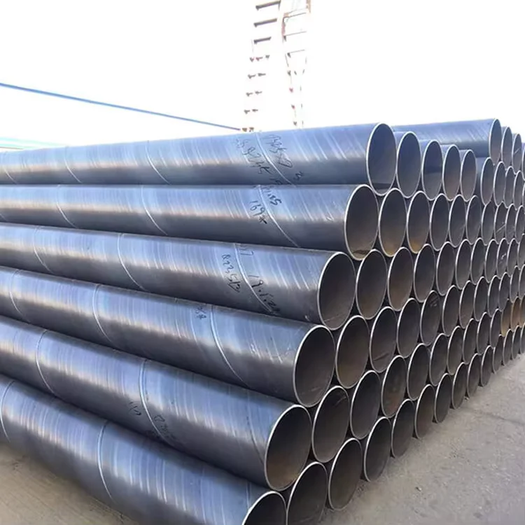 Q345R GR70 SSAW Spiral Welded Steel Pipe 21.3-1420mm Manufacturer