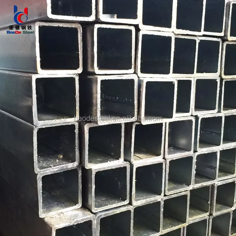 Q355 S355 SHS Square Steel Tube 19-800mm Welded Seamless Manufacturer