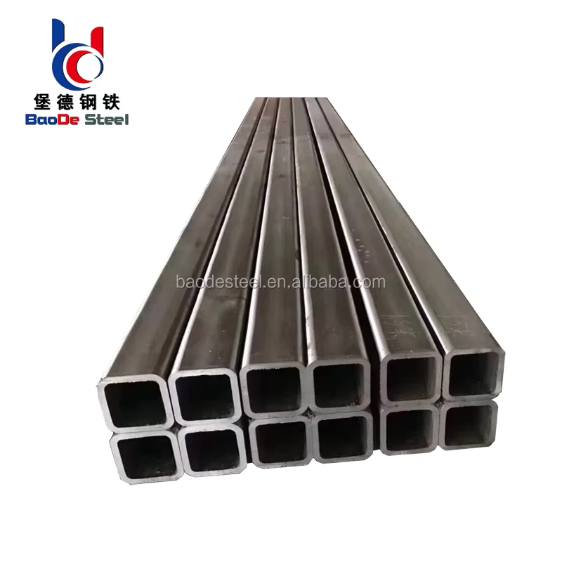 Q355 S355 SHS Square Steel Tube 19-800mm Welded Seamless Manufacturer