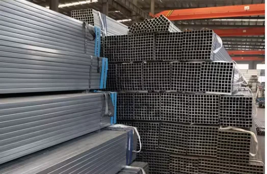 S235 S275 Galvanized Square Steel Tube 25x25mm ERW JIS ASTM Supplier