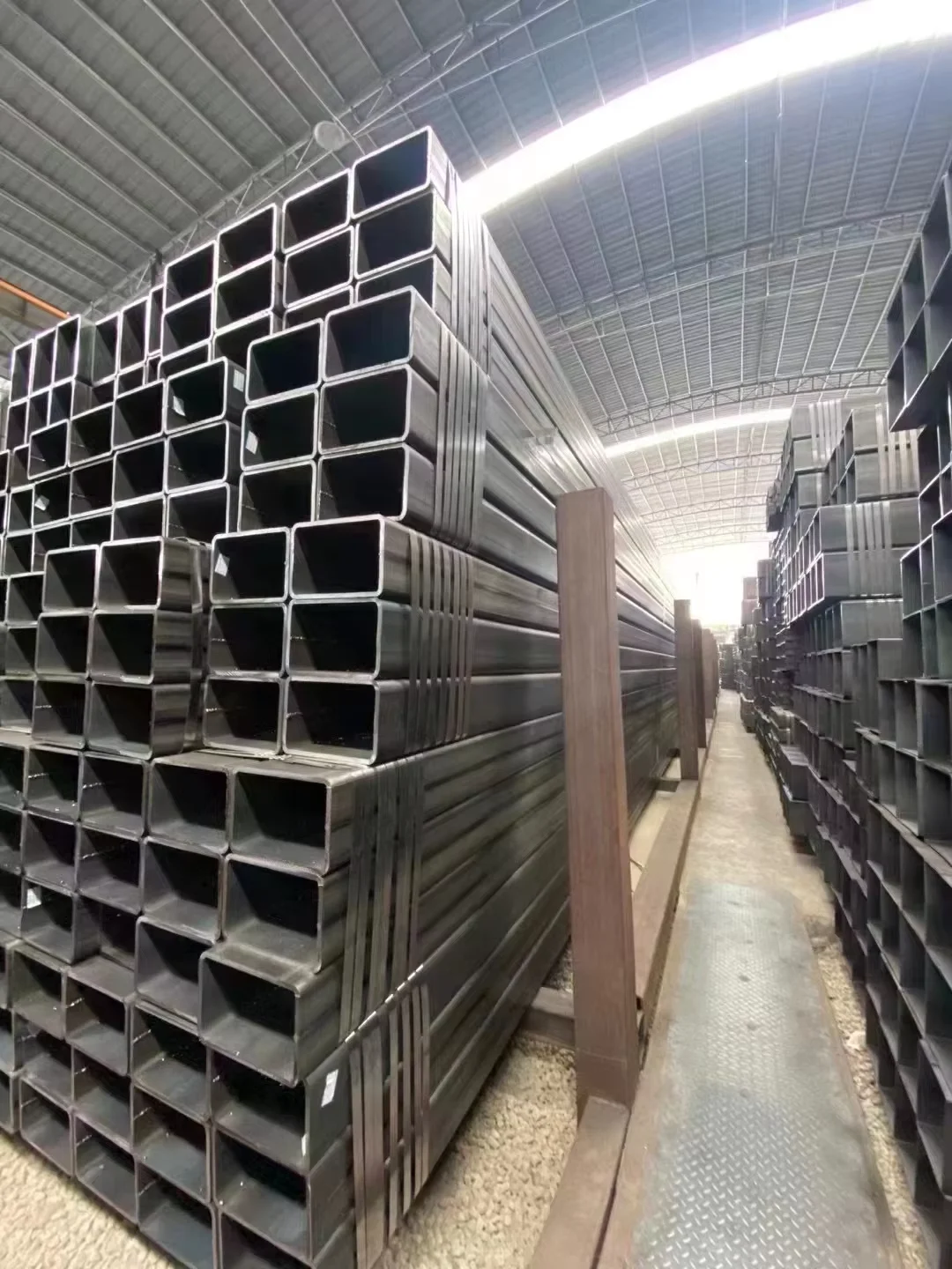 S235 S275 Galvanized Square Steel Tube Manufacturer Custom Sizes