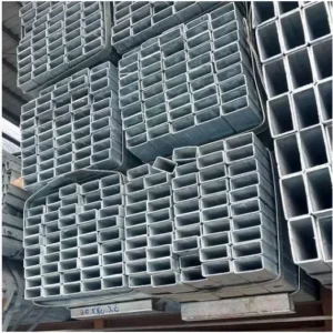 S235 S275 Galvanized Square Steel Tube Manufacturer Custom Sizes