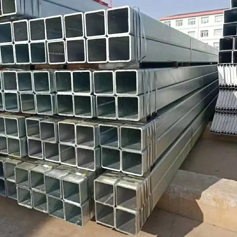 S235 S275 SS400 Galvanized Square Rectangular Steel Tube Supplier