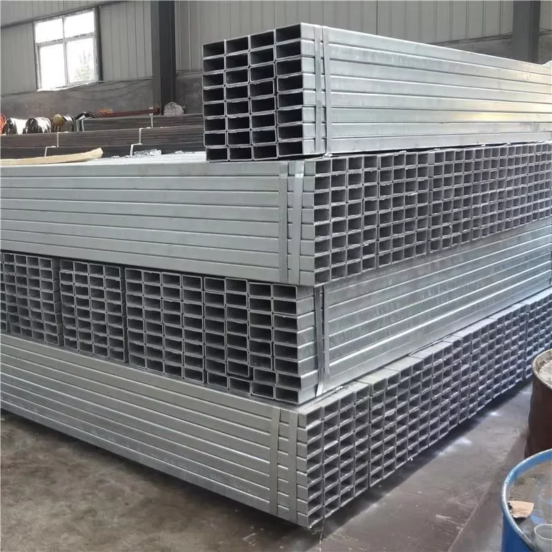 S235 S275 SS400 Galvanized Square Rectangular Steel Tube Supplier